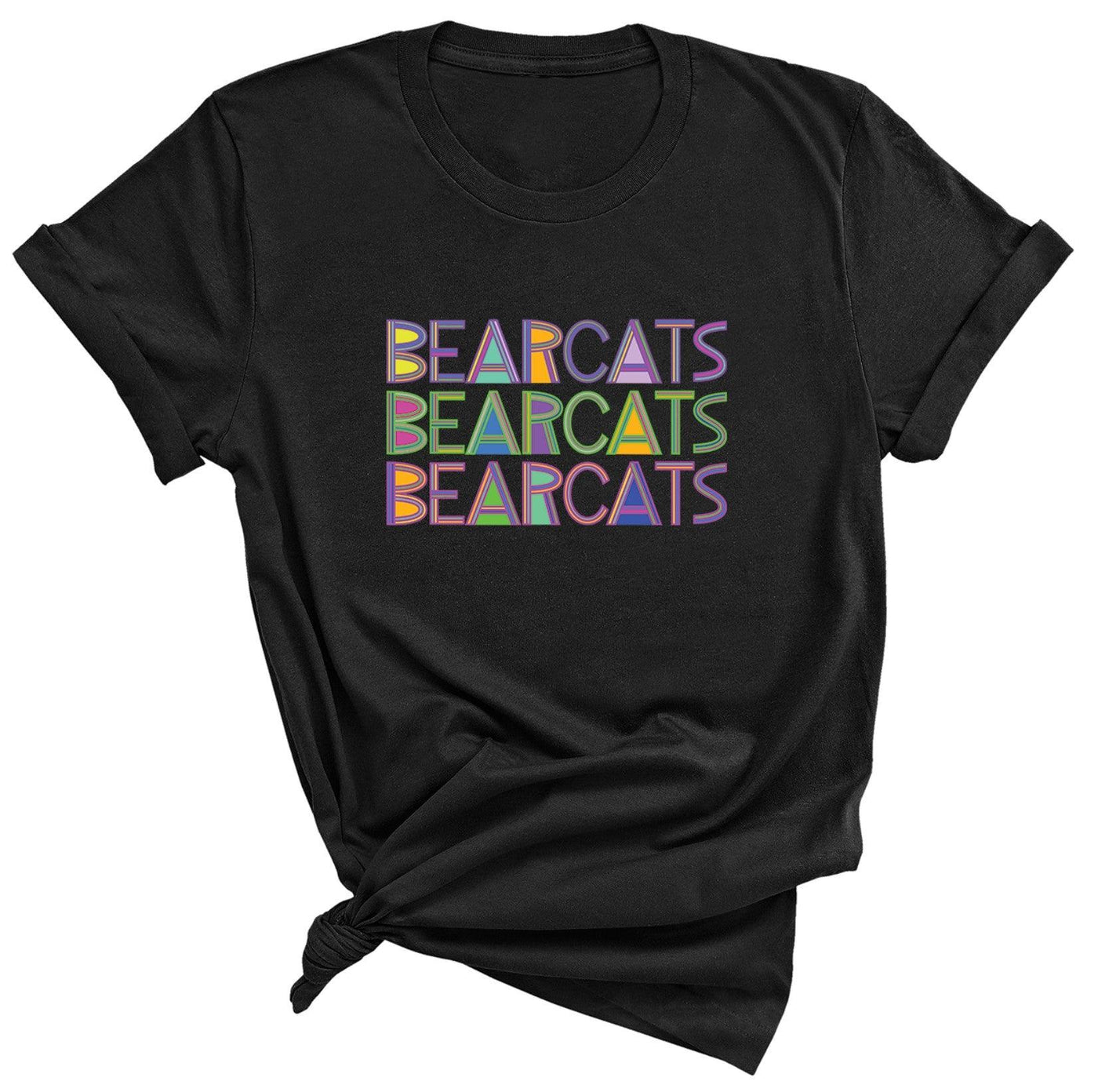 Bearcats Neon Retro Mascot - Grace & Co. Designs 