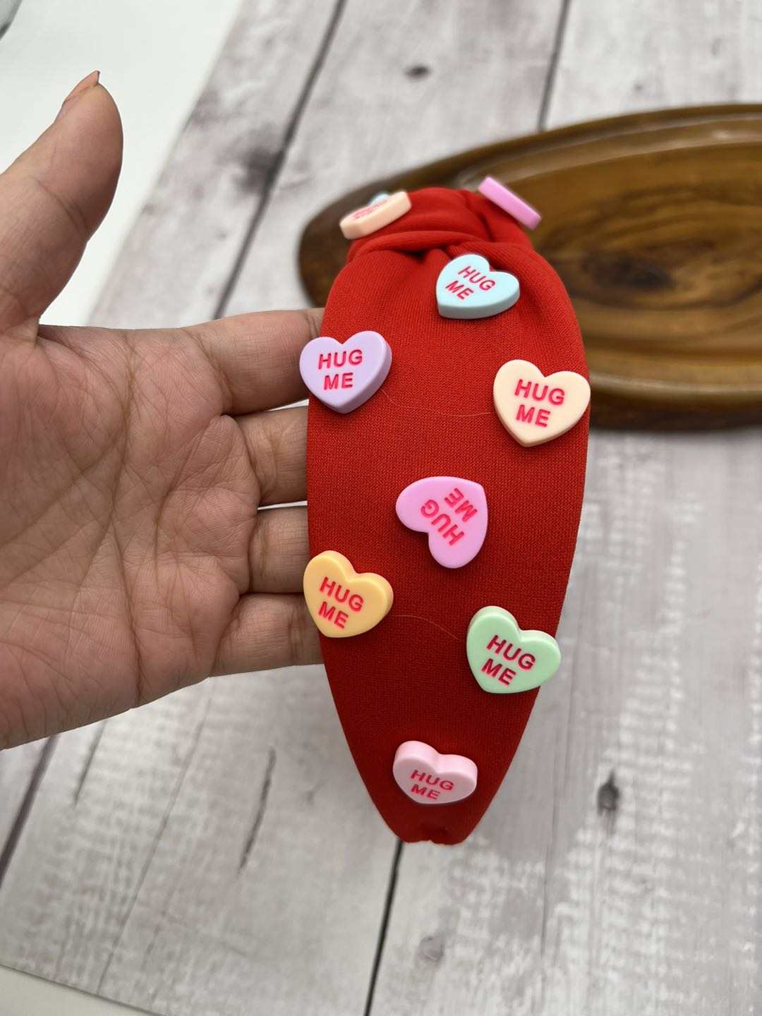 (Ships Jan 8th) - Valentine's Hearts Headbands