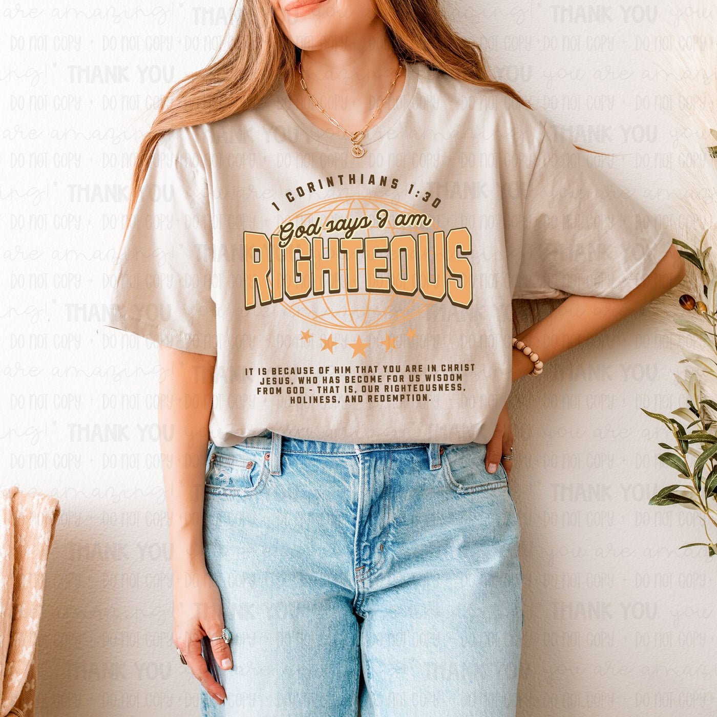 God Says I am Righteous
