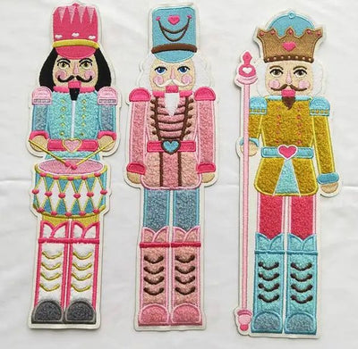 Nutcracker Trio Set Chenille Patch