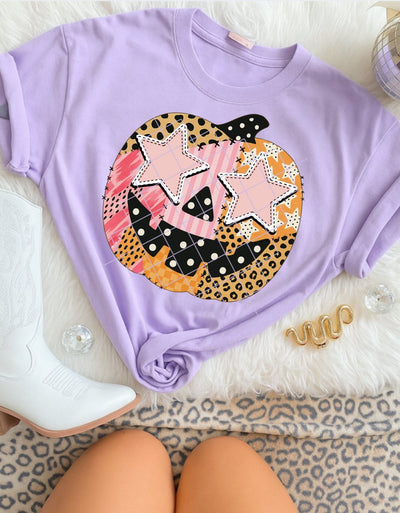 STITCHED PUMPKIN - PRE-MADE GANG SHEET