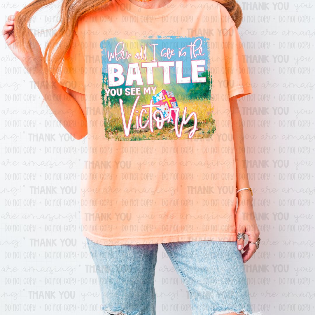When All I See Is The Battle