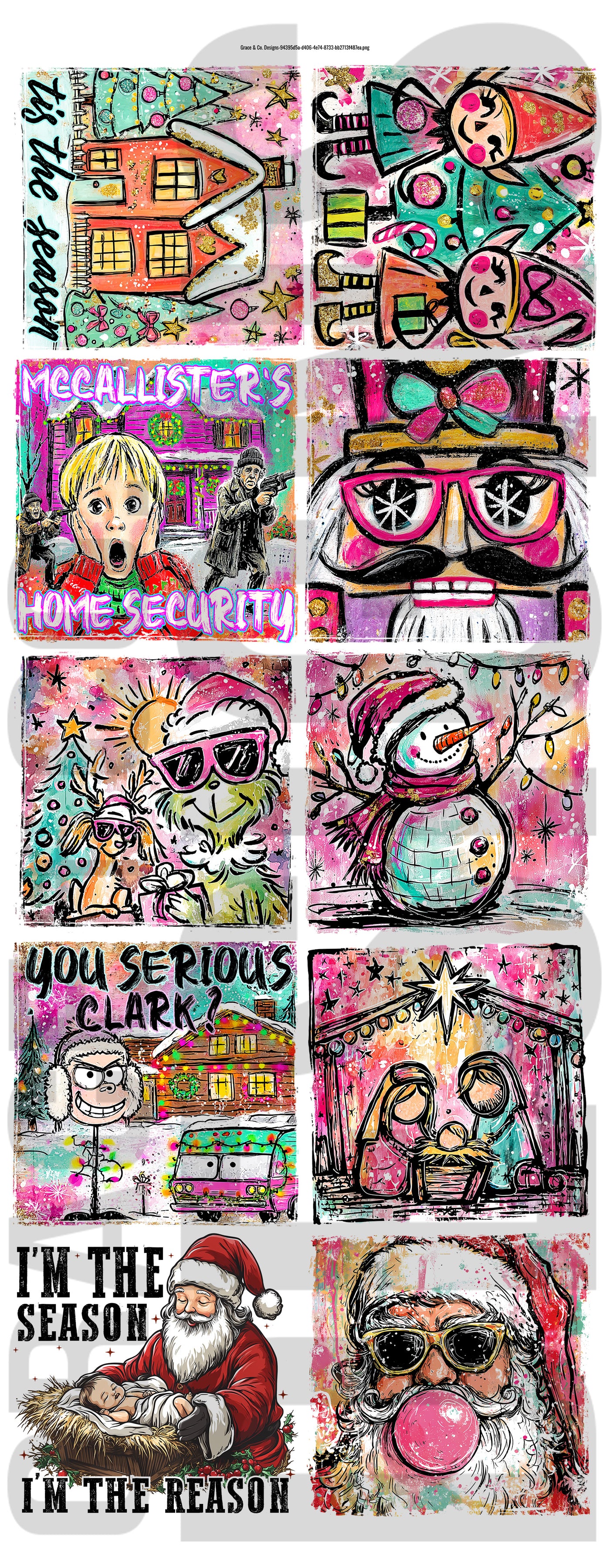 CHRISTMAS GANG SHEET 2