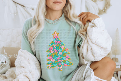 Christmas Tree Coquette - Pre-made gang sheet