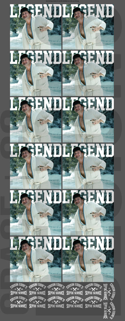 Cousin Eddie's Septic Service - Pre-made gang sheet