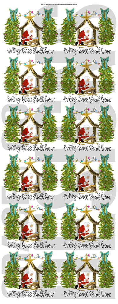 Every Knee Shall Bow - Pre-made gang sheet