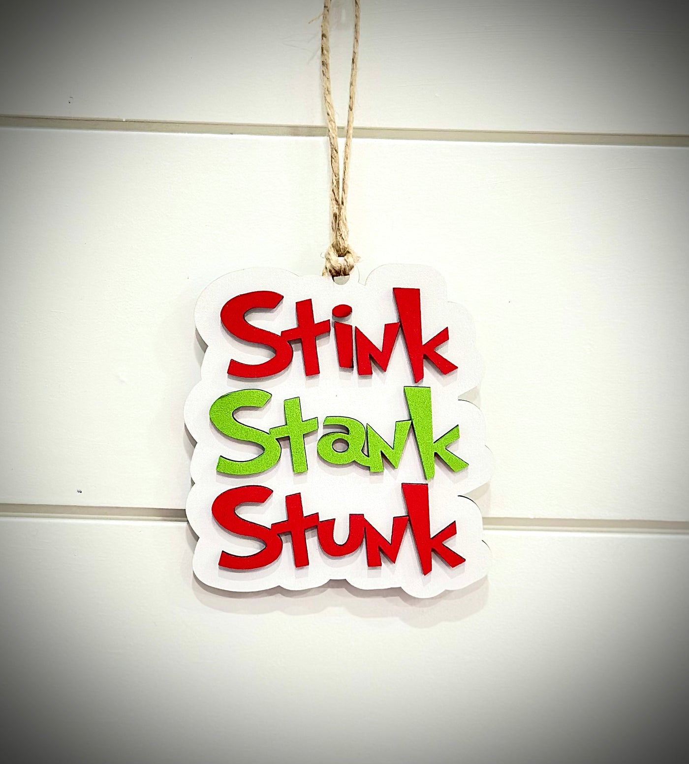 Stink Stank Stunk Ornament