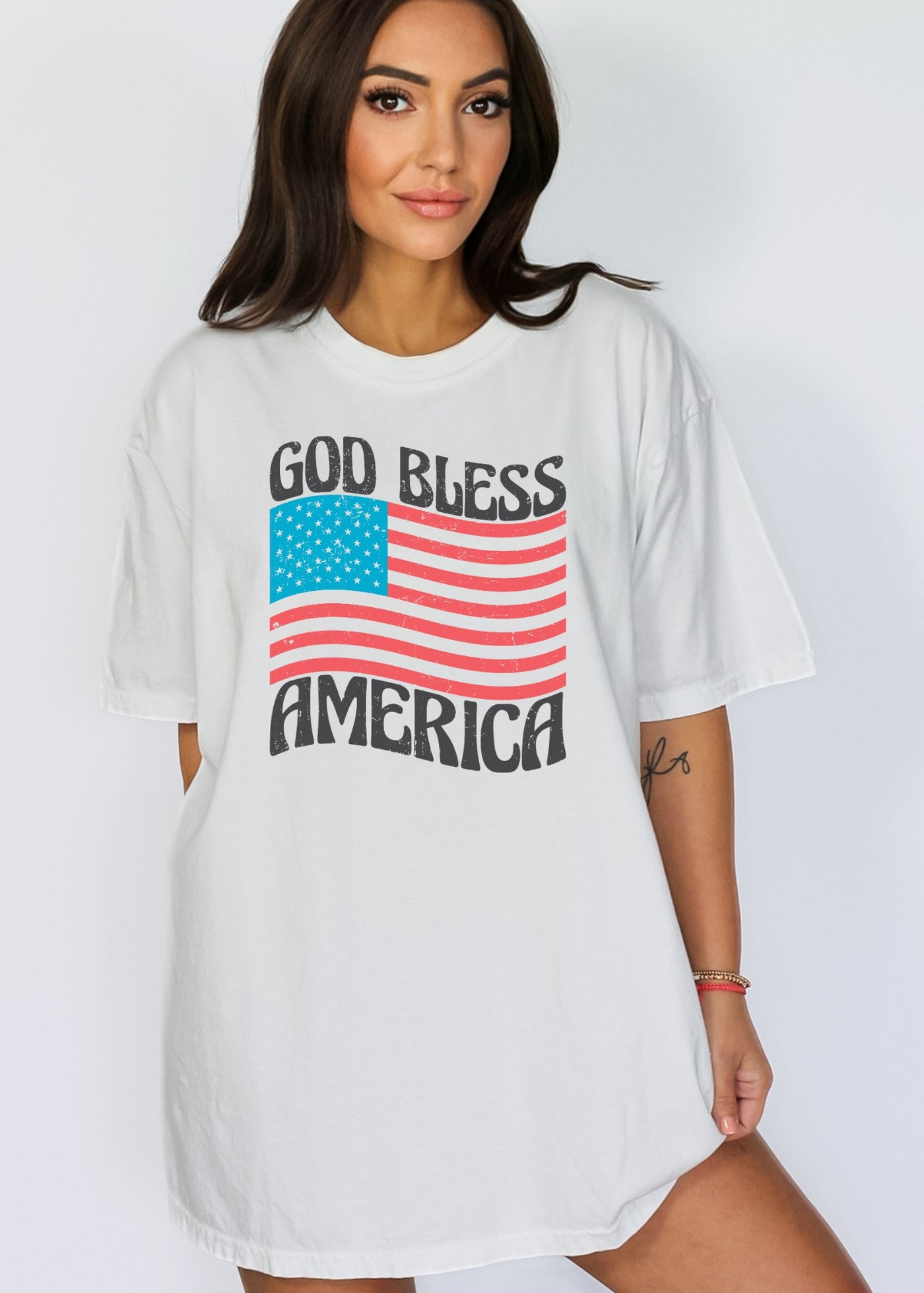 God Bless America - Distressed