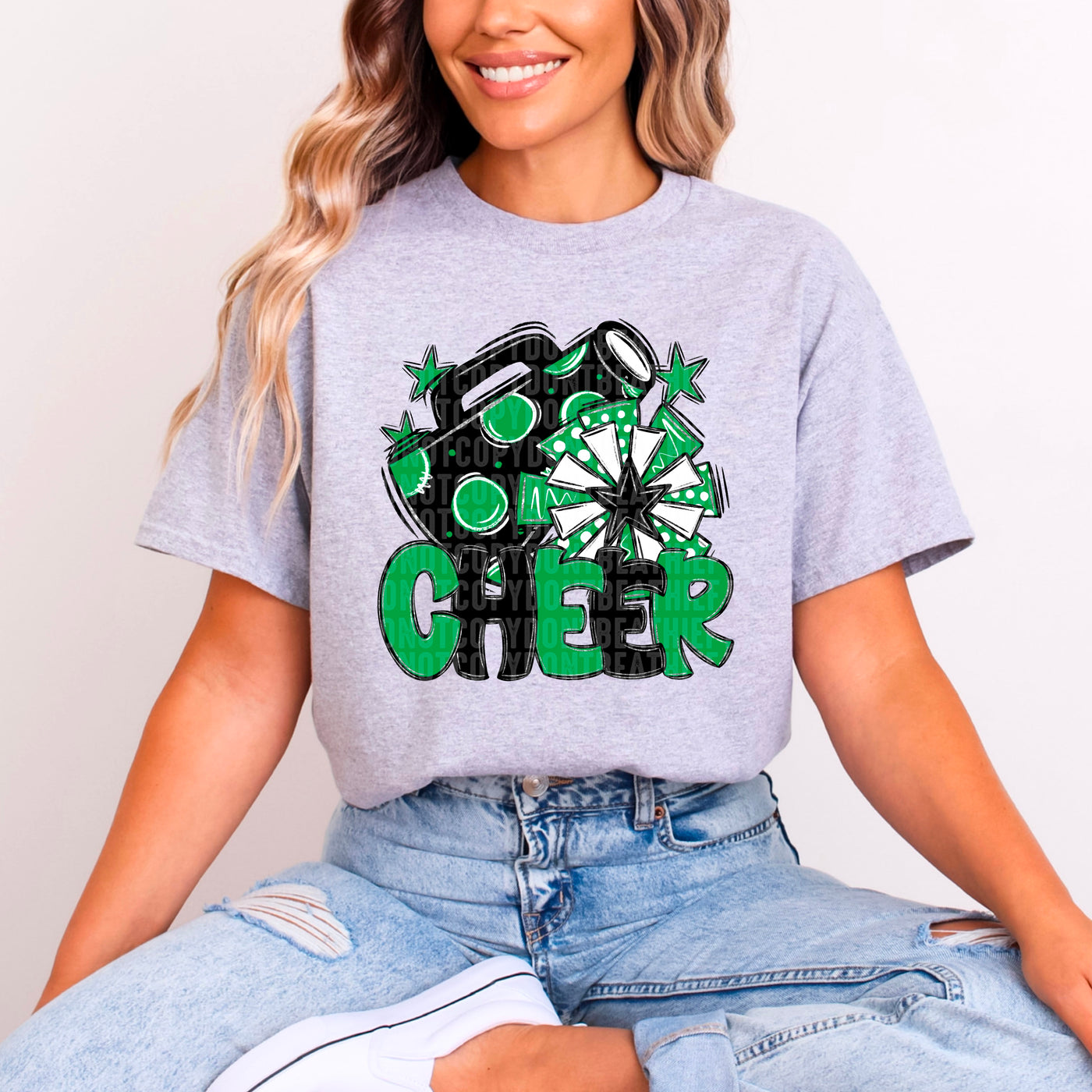 Cheer - Green & Black