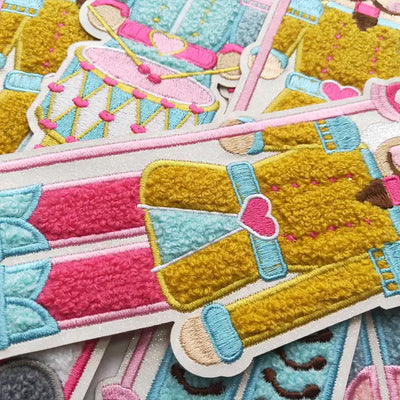 Nutcracker Trio Set Chenille Patch