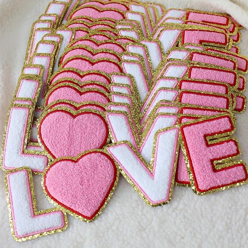 LOVE Chenille Patch - Ships mid November