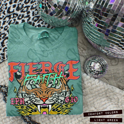 FIERCE FAITH BUNDLE - PREMADE GANG SHEET
