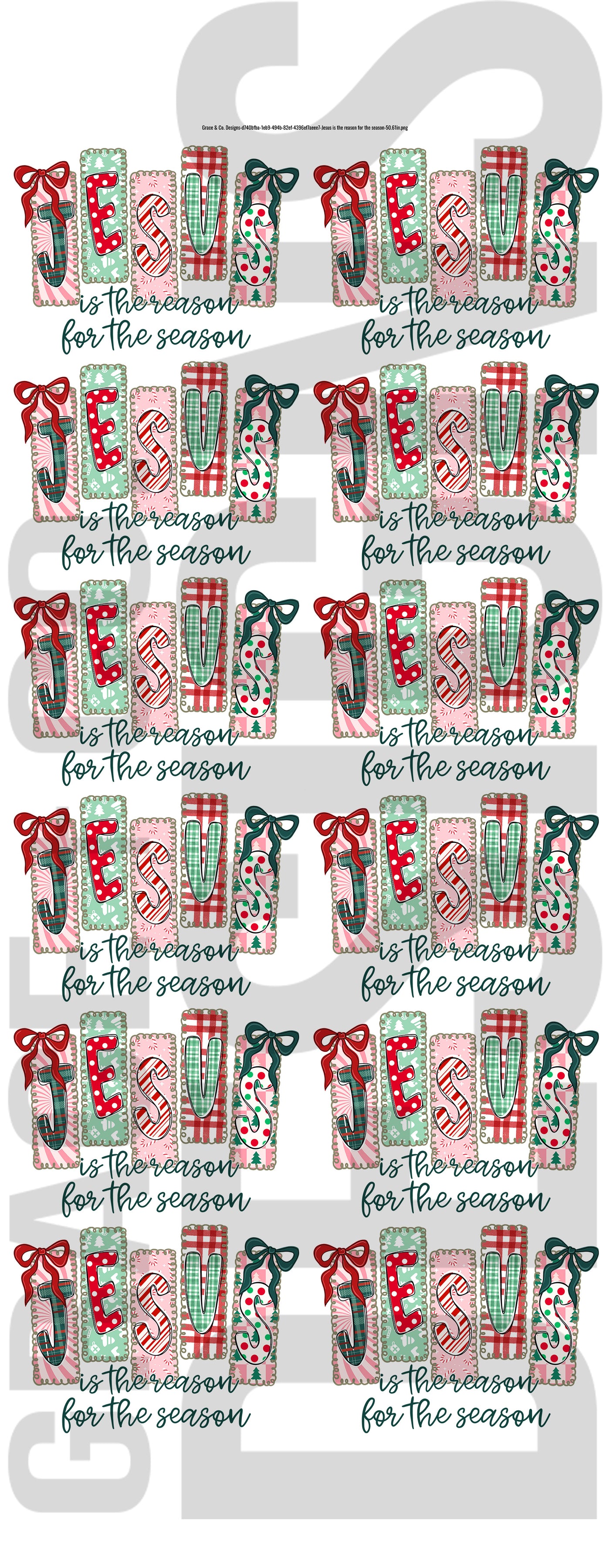 Jesus is the reason for the season