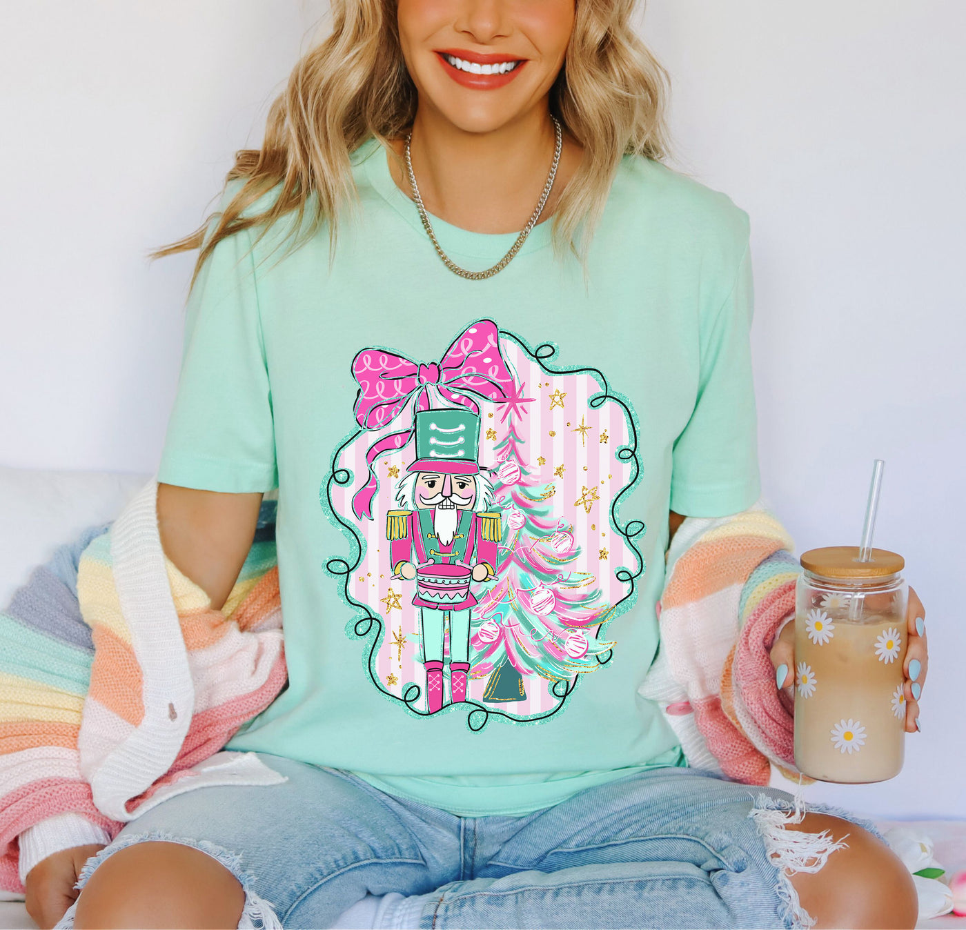 Glitter Nutcracker - Pre-made gang sheet