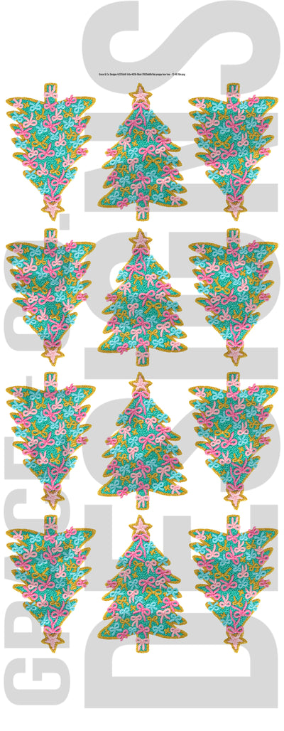 Christmas Tree Coquette - Pre-made gang sheet
