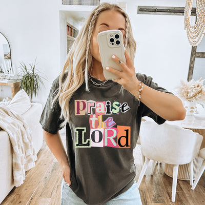 Praise the Lord - Premade Gang Sheet - 12 count