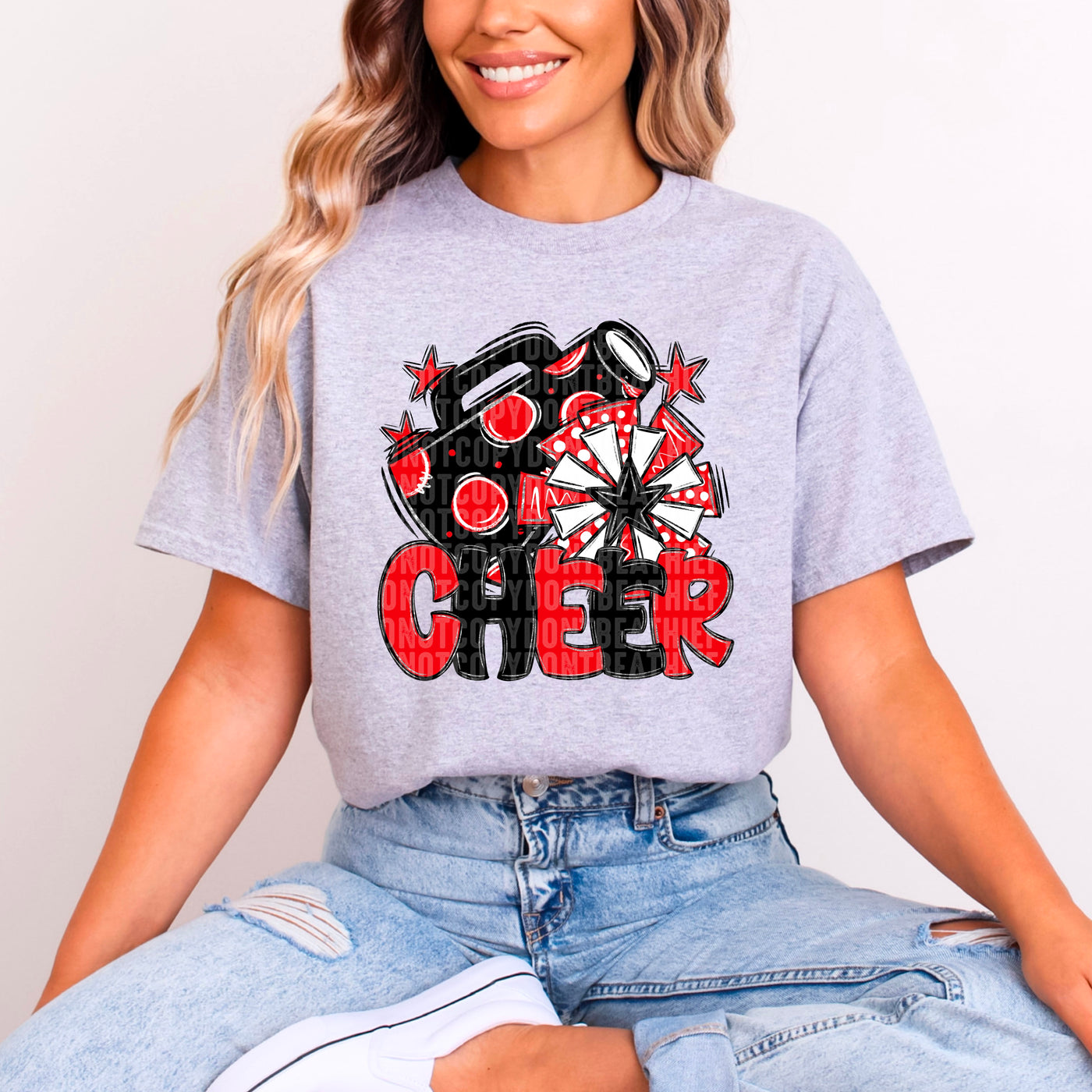 Cheer - Red & Black