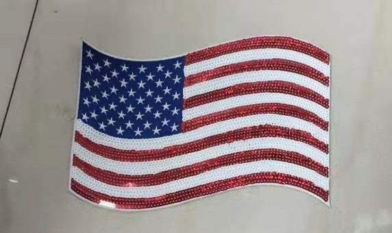 Sequin USA Flag