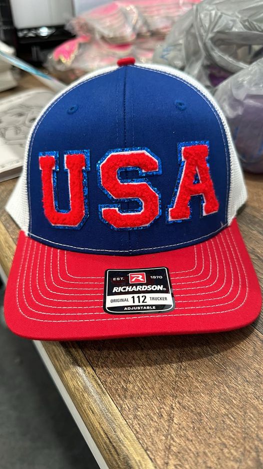 USA Chenille Patch
