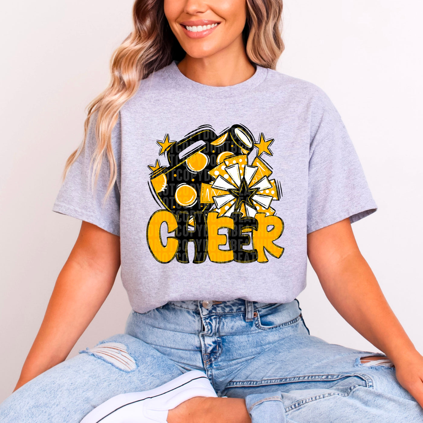 Cheer - Yellow Gold & Black