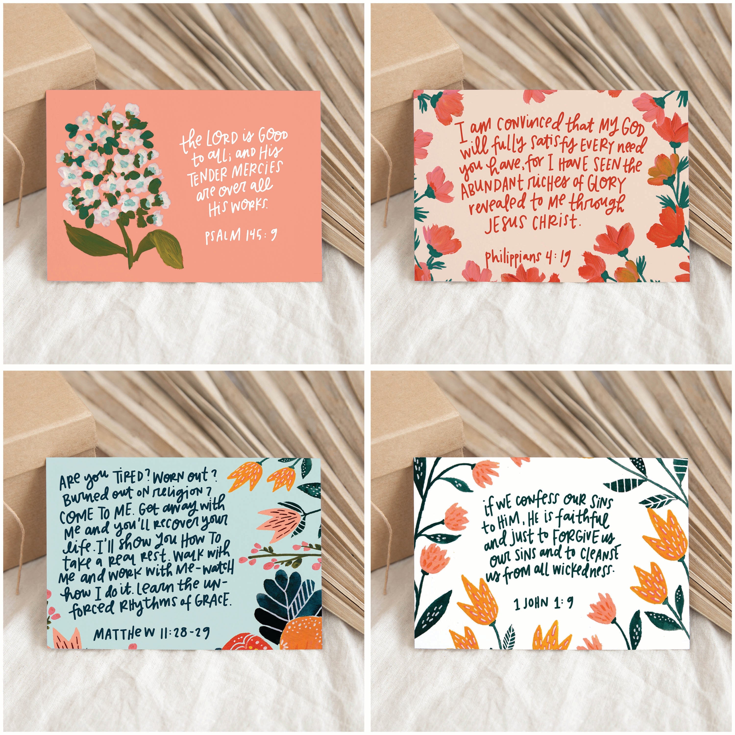 Bible Verse Insert Card Variety Pack – Grace & Co. Designs