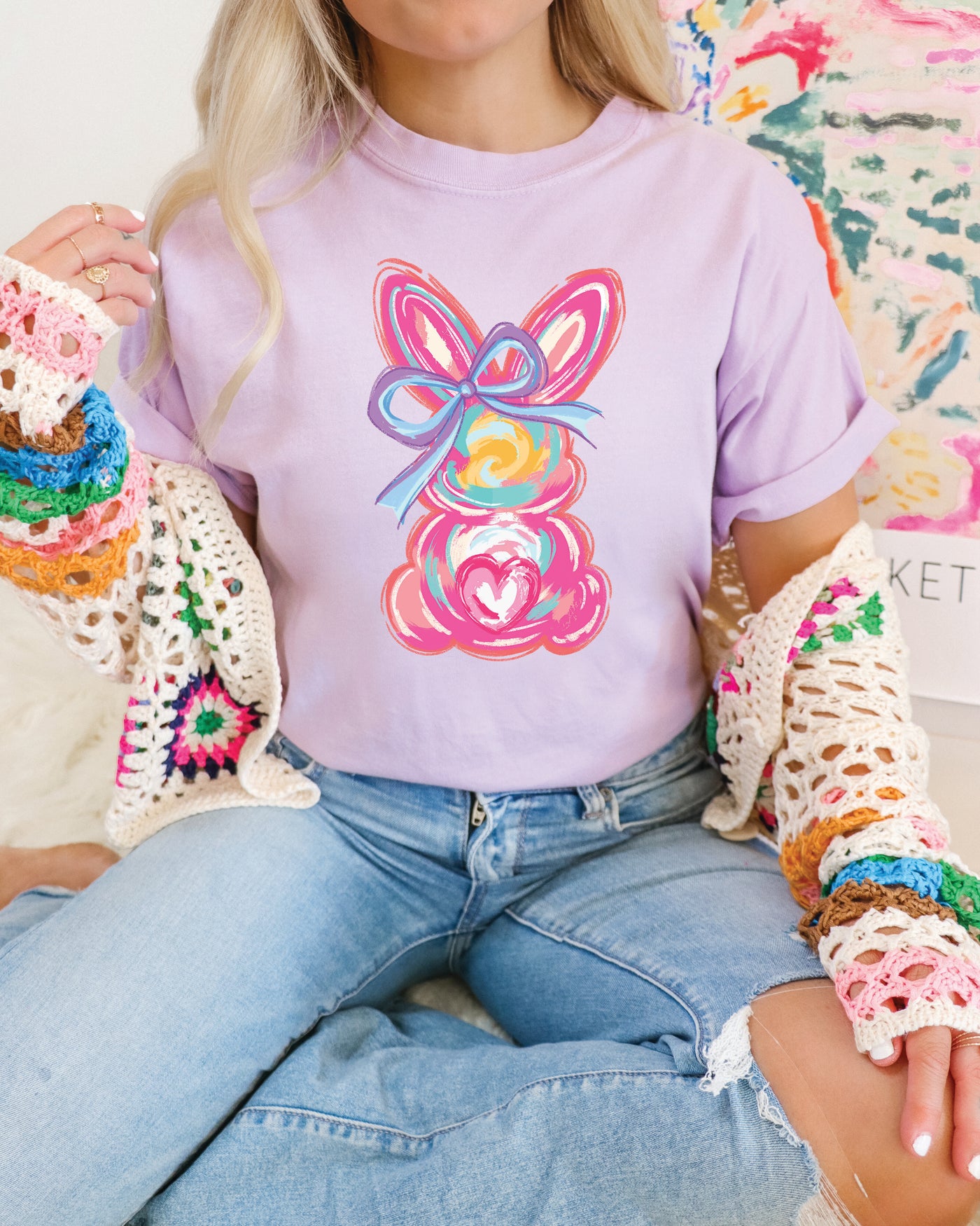 Brush Stroke Bunny