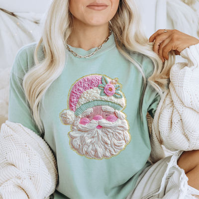 French Knot Santa - Pre-made Gang Sheet