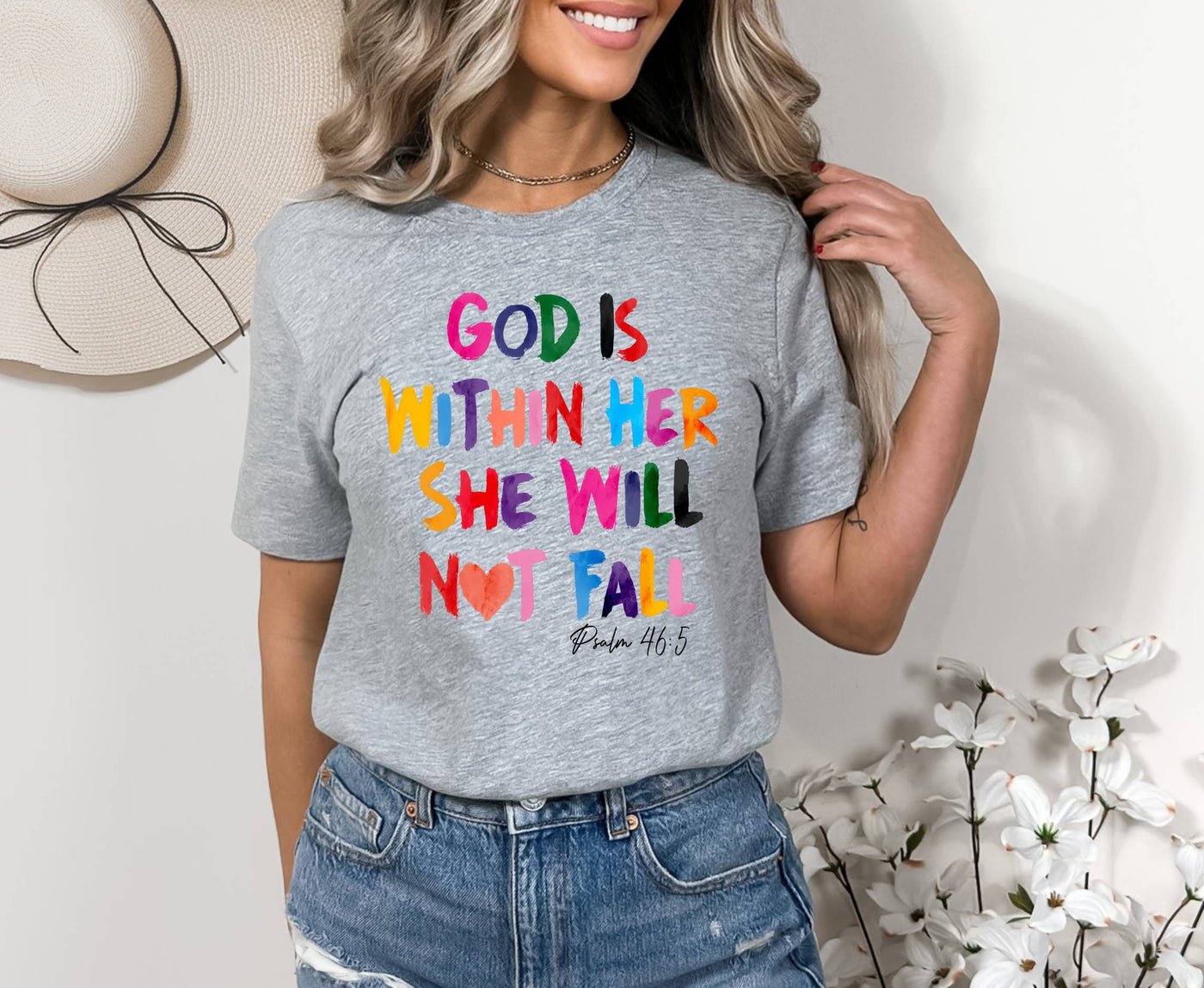 God is within her, she will not fall Psalm 46:5