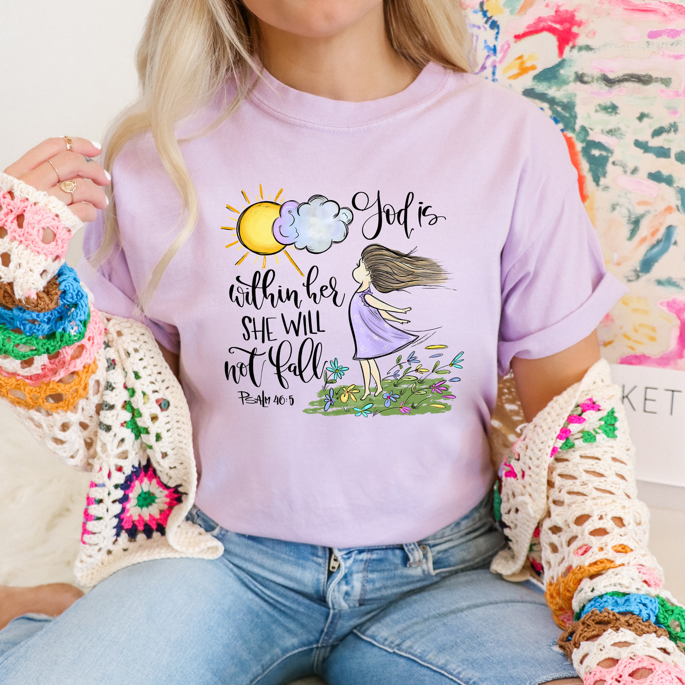 God is within her she will not fall