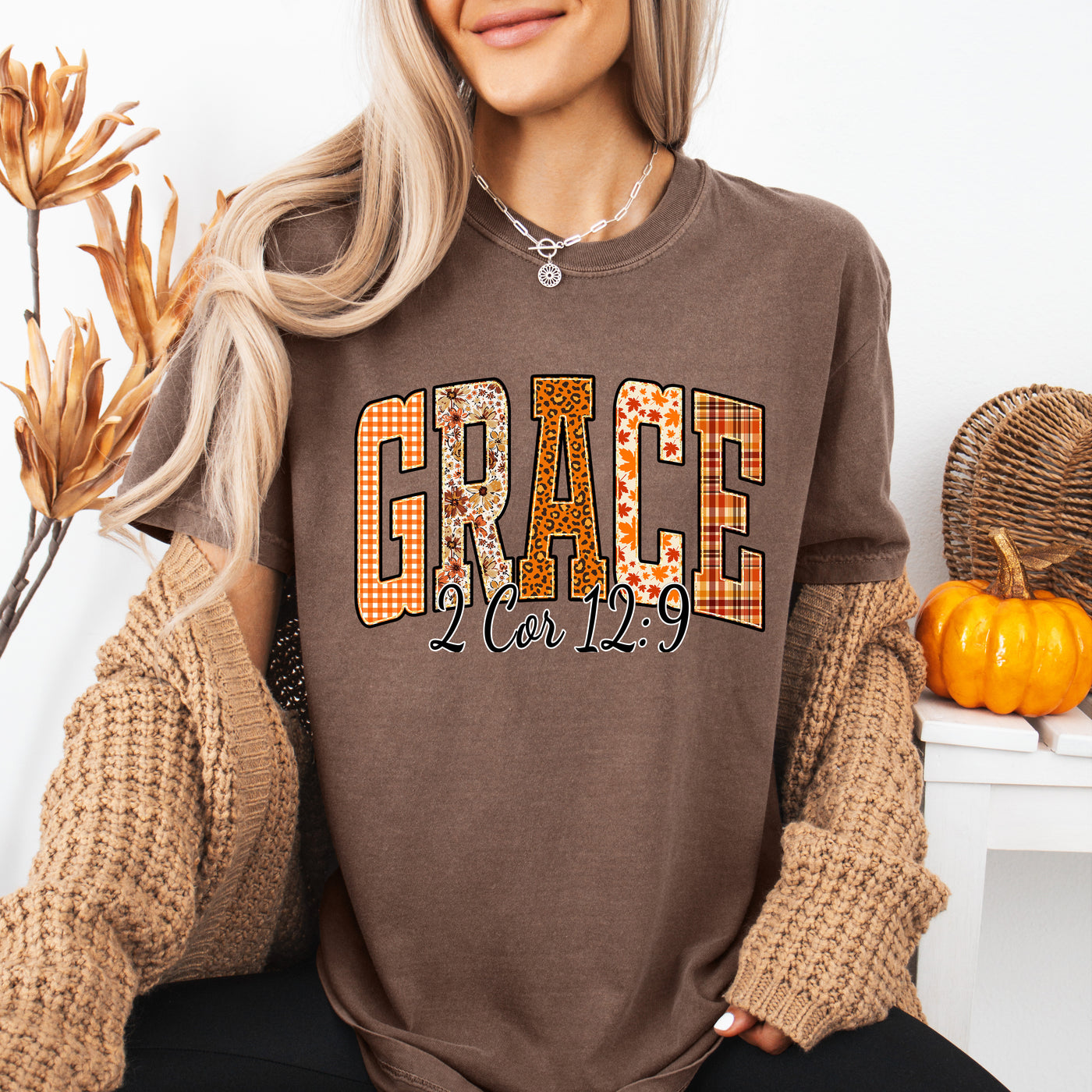 Grace Fall Plaid  2 Cor 12:19