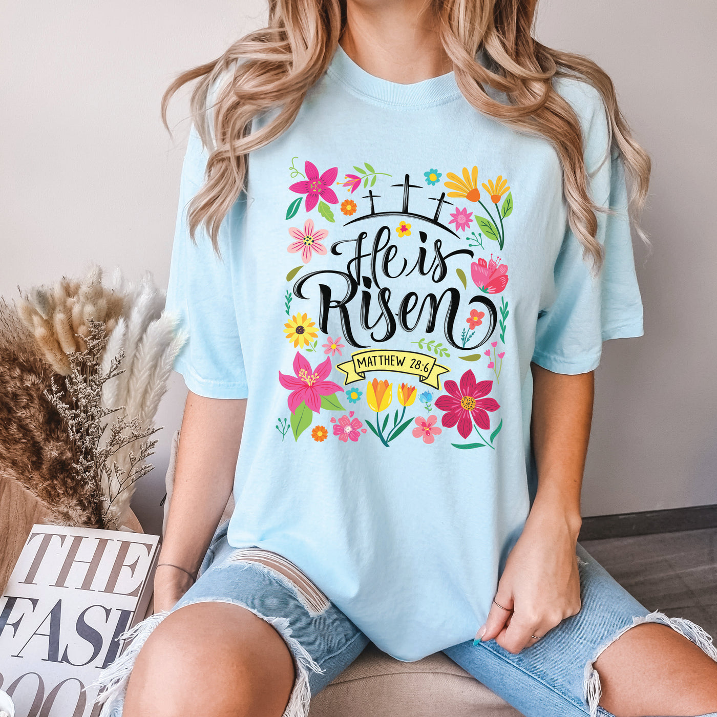 He is Risen Floral - Matthew 28:6