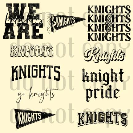 Knights Mascot Bundle