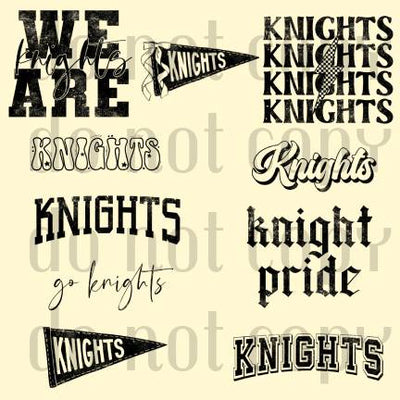 Knights Mascot Bundle