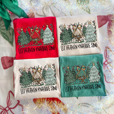 Let Heaven and Nature Sing - Pre-made gang sheet