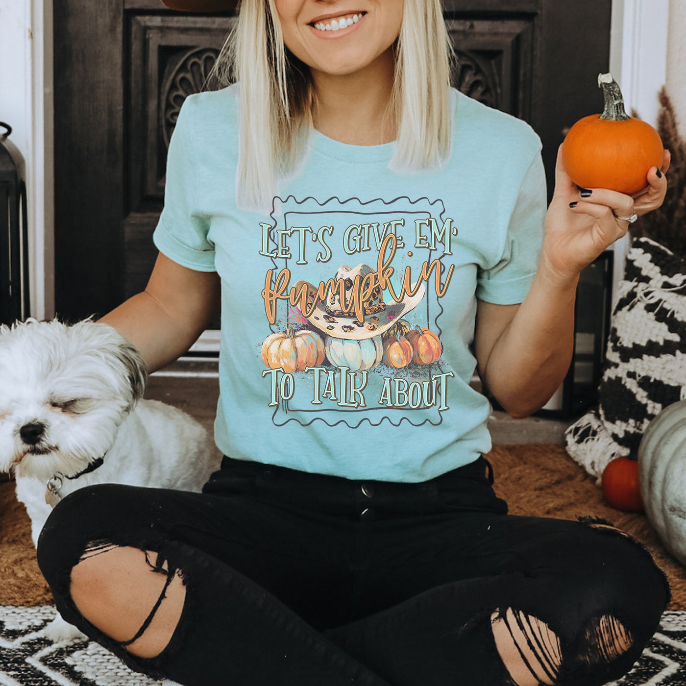 Let's Give them Pumpkin to talk about