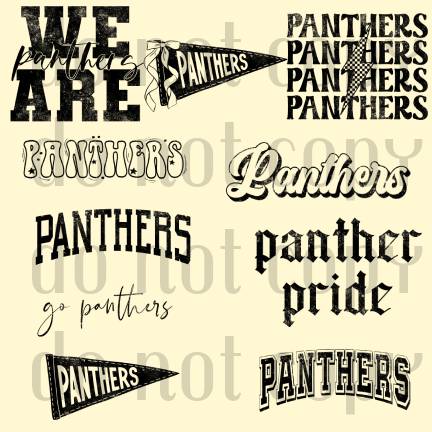 Panthers Mascot Bundle