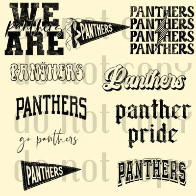 Panthers Mascot Bundle