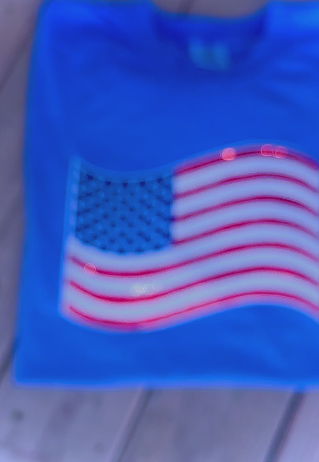 Sequin USA Flag