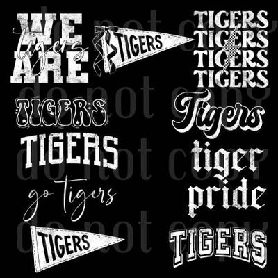 Tigers Mascot Bundle