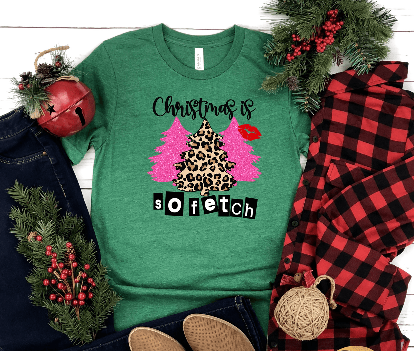 Christmas is so fetch - Grace & Co. Designs 