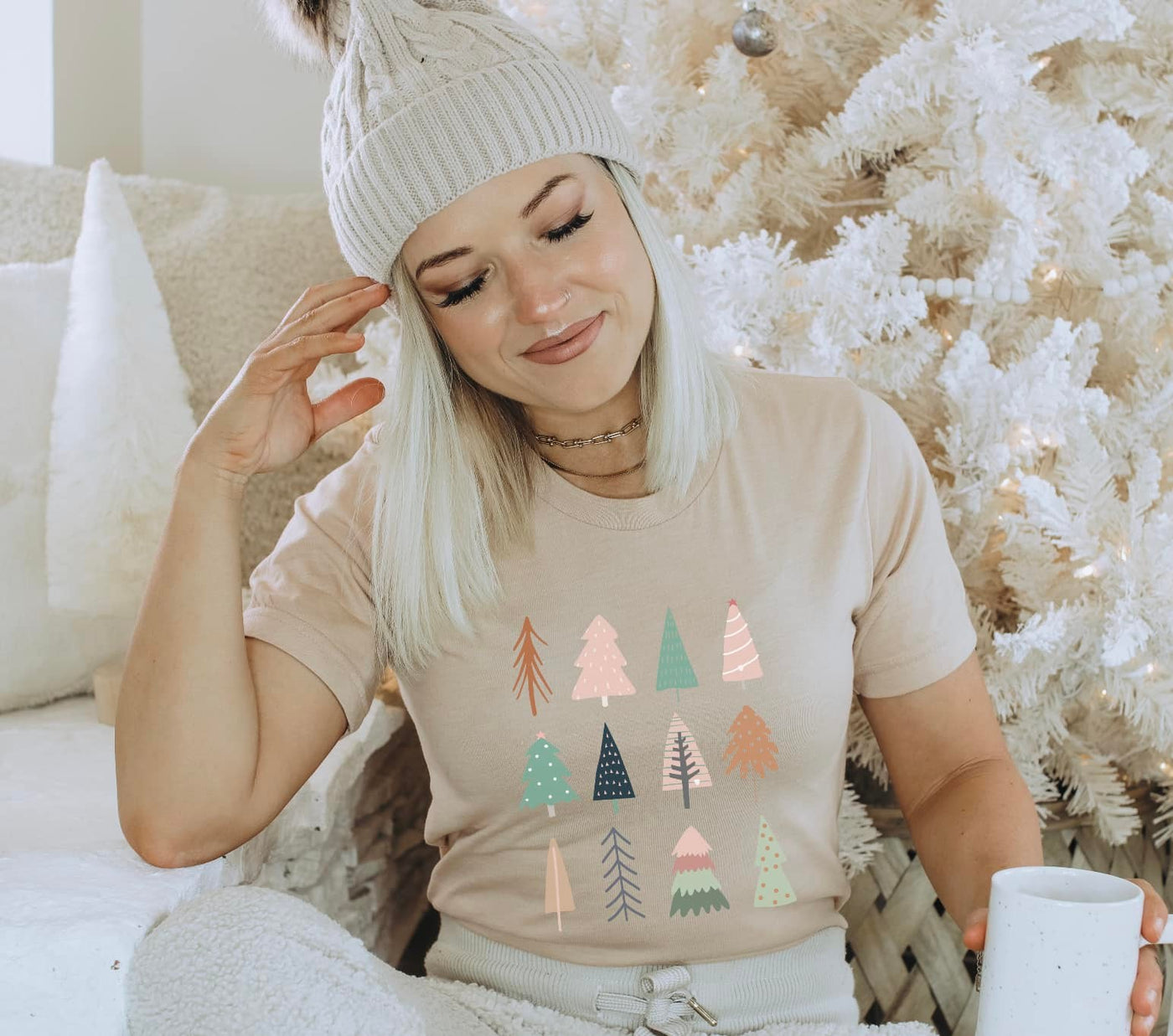 Boho Christmas Trees
