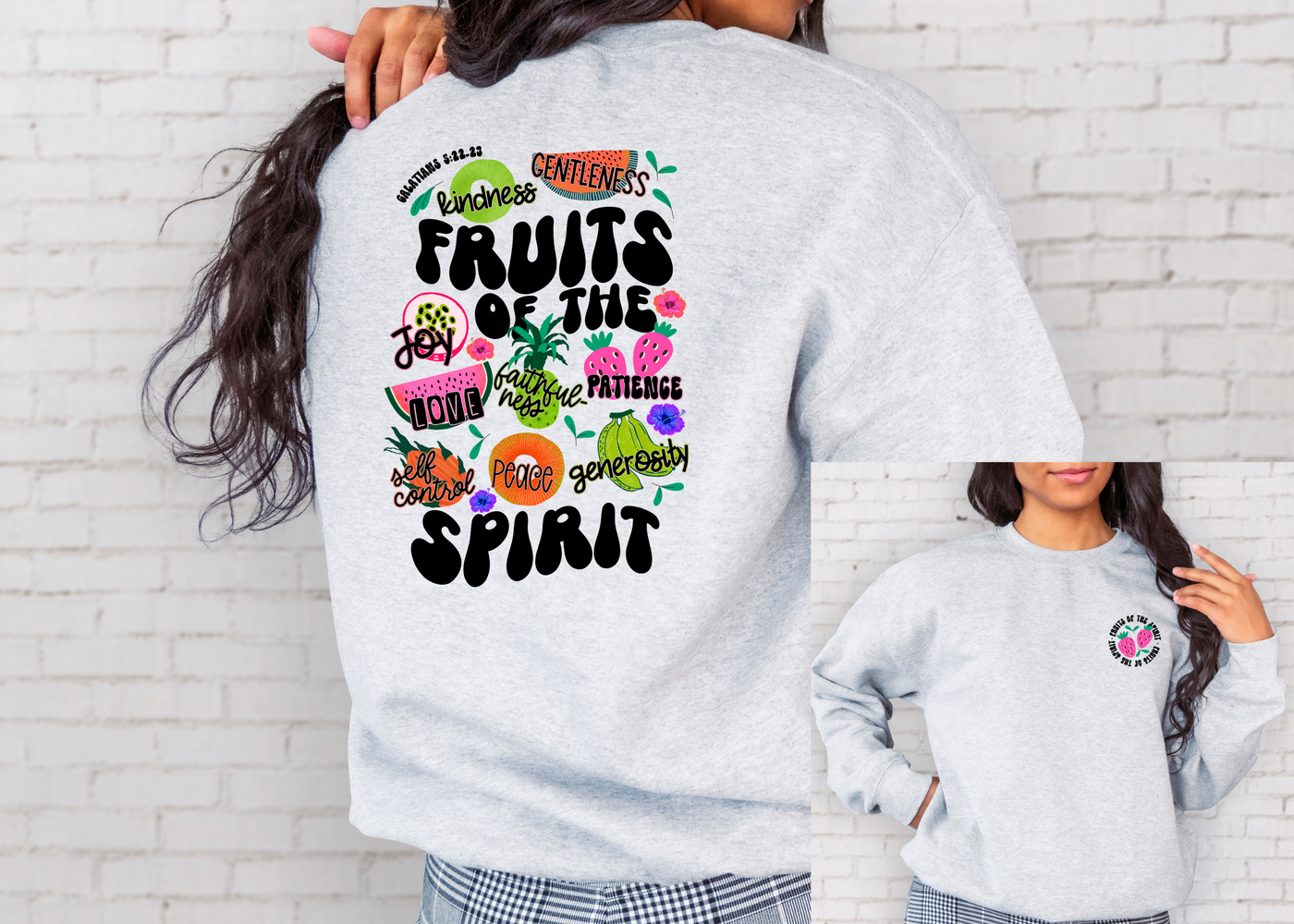 Fruits of the spirit (front and back)