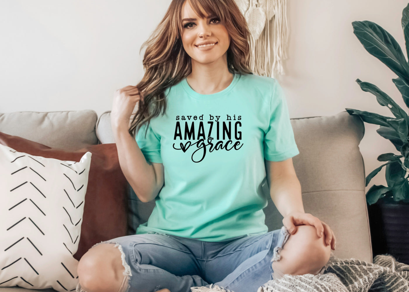 Saved by his amazing Grace