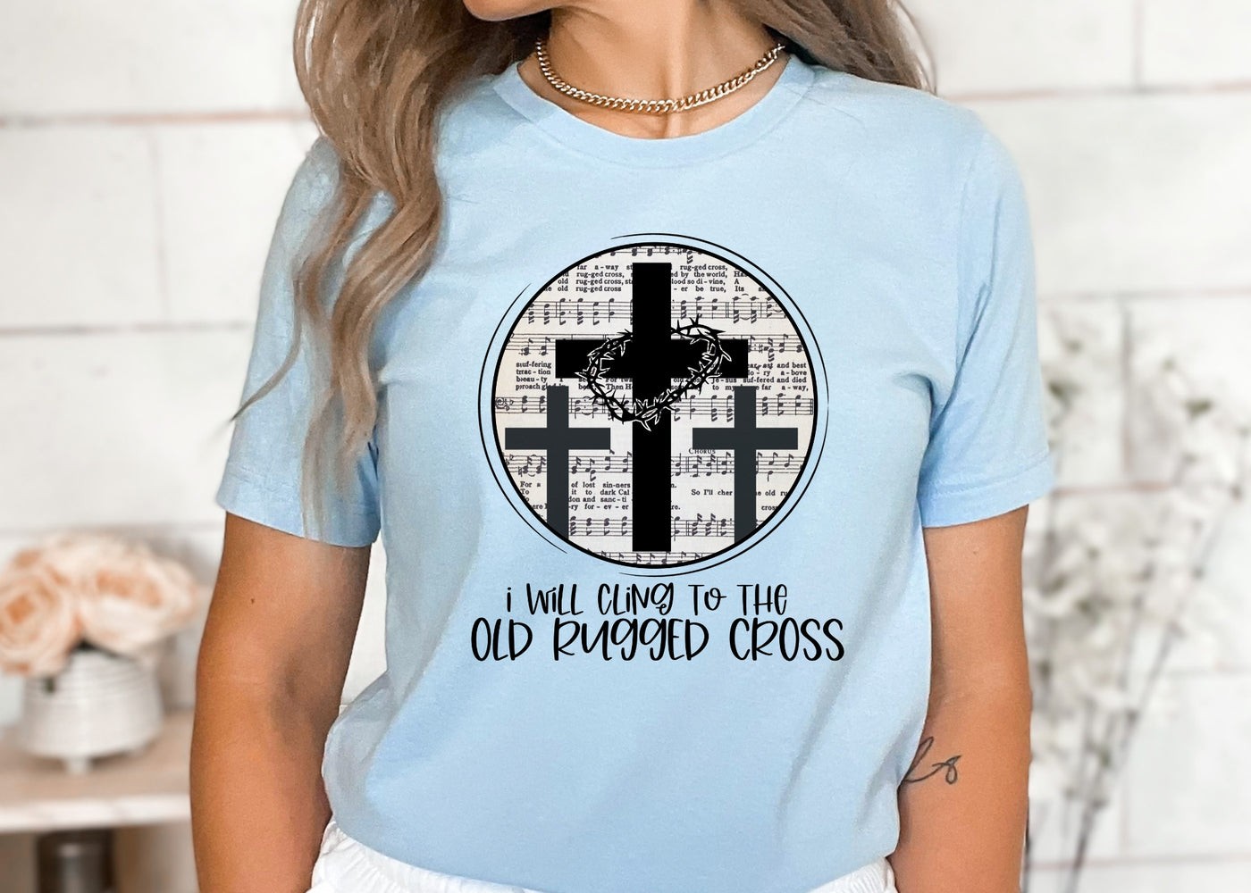 I will cling to the old rugged cross