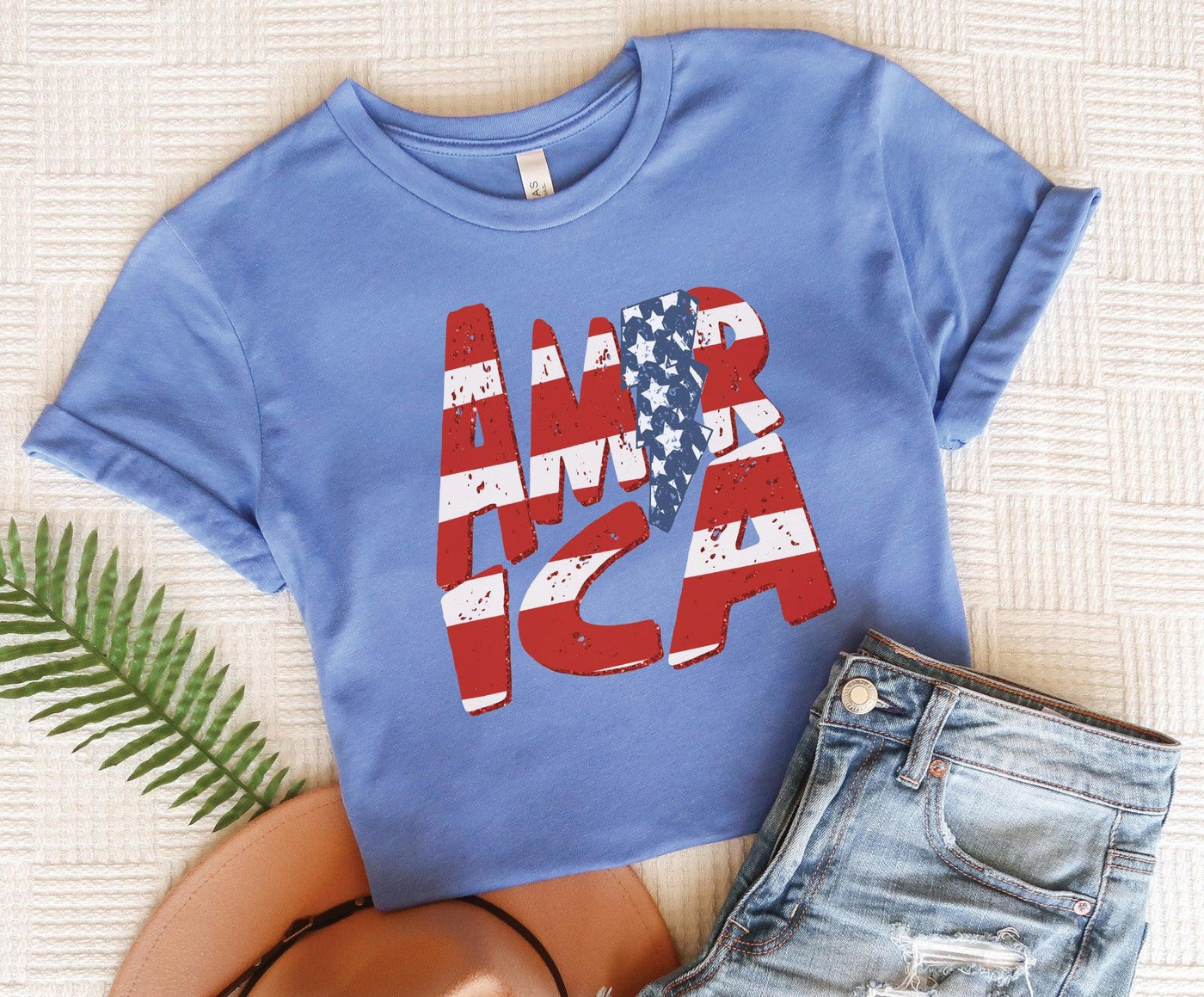 America Bolt Flag - Grace & Co. Designs 