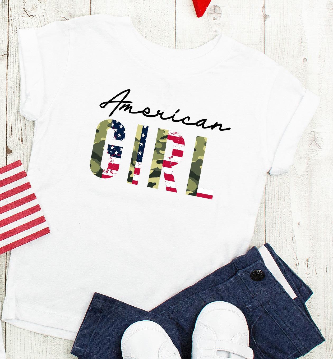 American Girl Camo - Grace & Co. Designs 