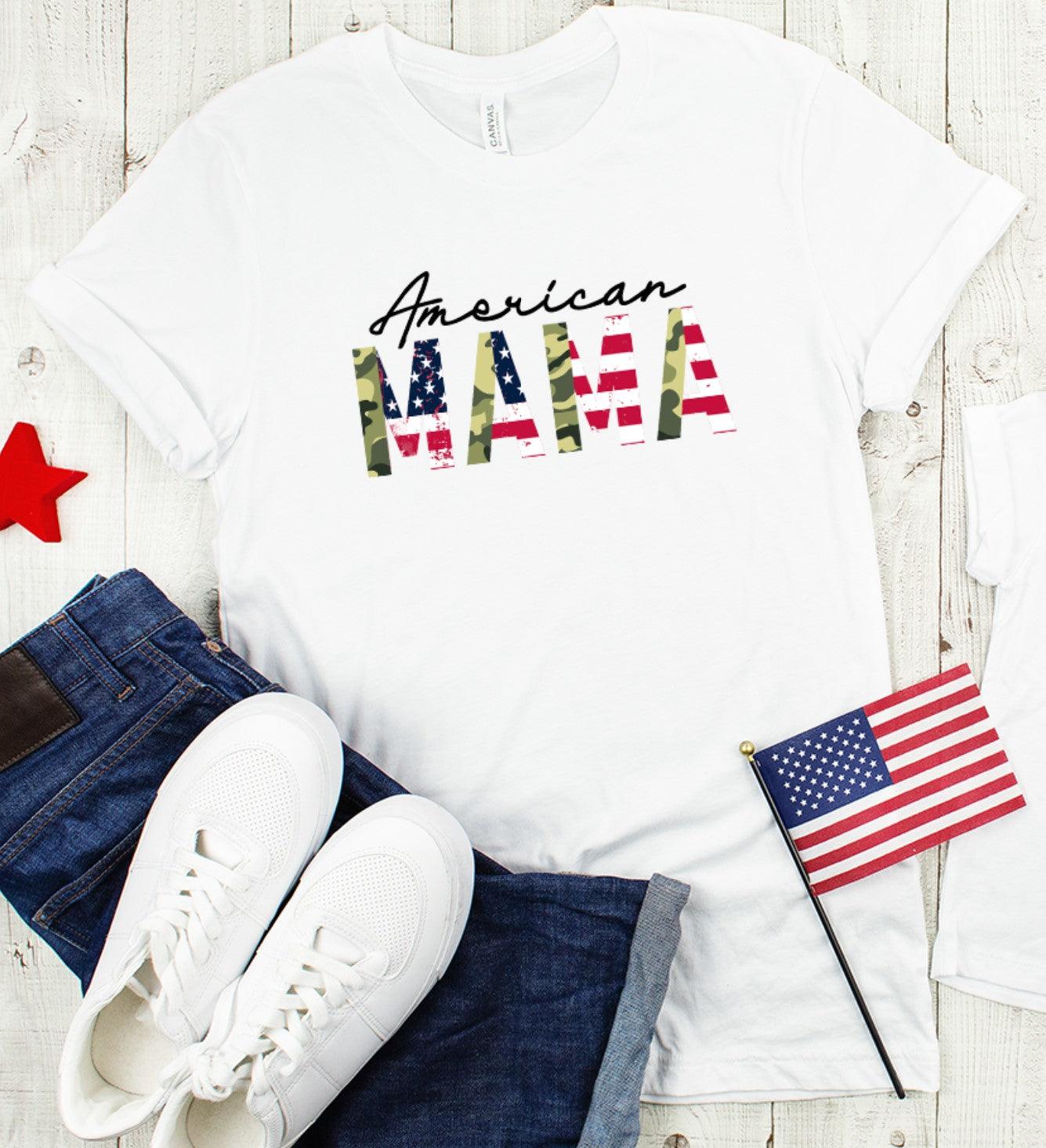 American Mama Camo - Grace & Co. Designs 