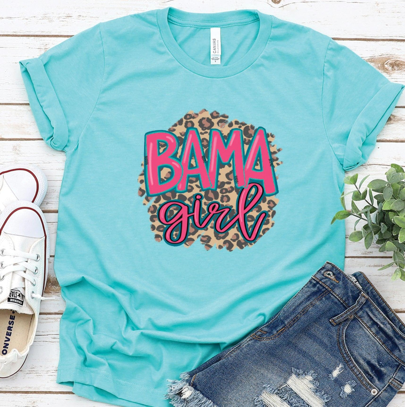 Bama Girl Leopard - Grace & Co. Designs 
