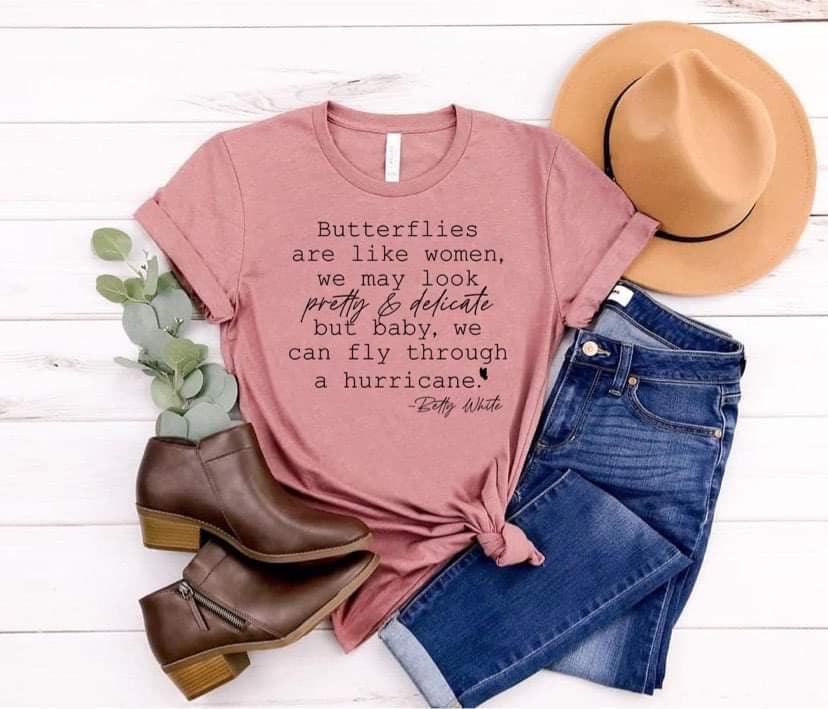Butterflies are like women - Grace & Co. Designs 