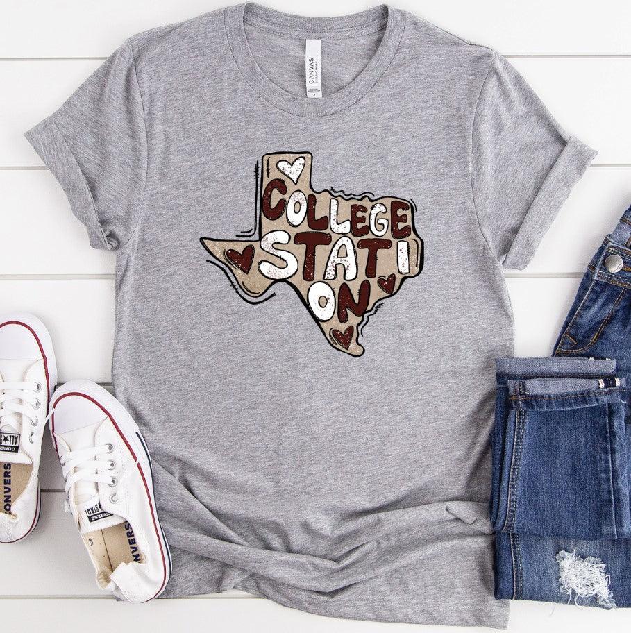 College Station State Zip Code - Grace & Co. Designs 
